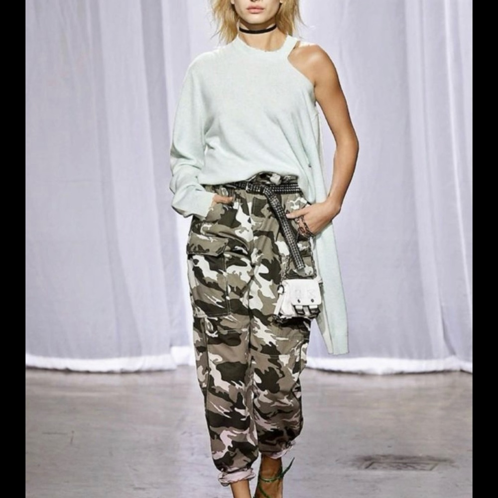 Zadig and Voltaire Camo Cargo Pants